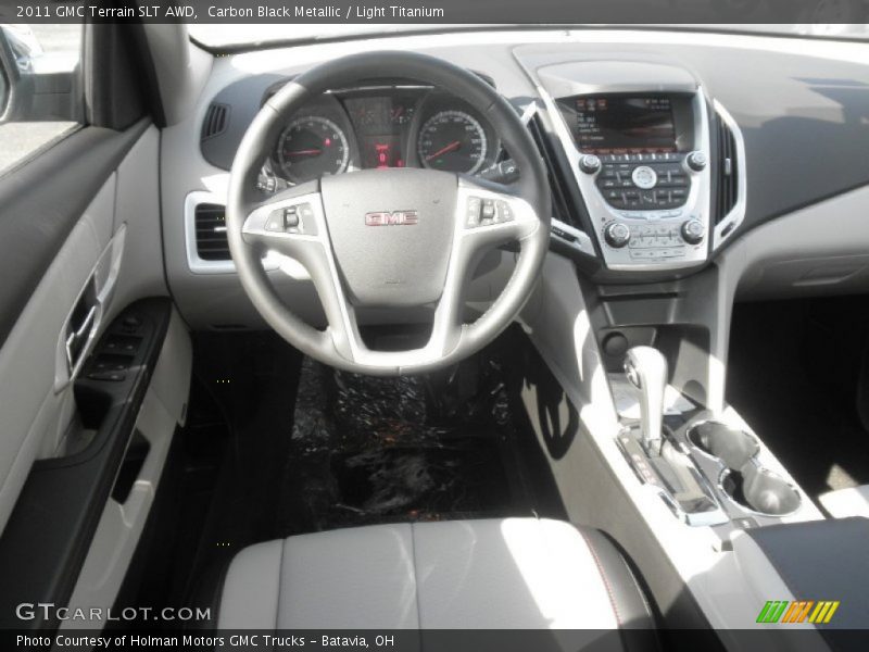 Carbon Black Metallic / Light Titanium 2011 GMC Terrain SLT AWD