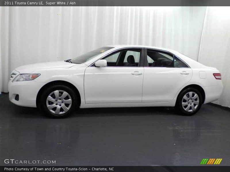 Super White / Ash 2011 Toyota Camry LE