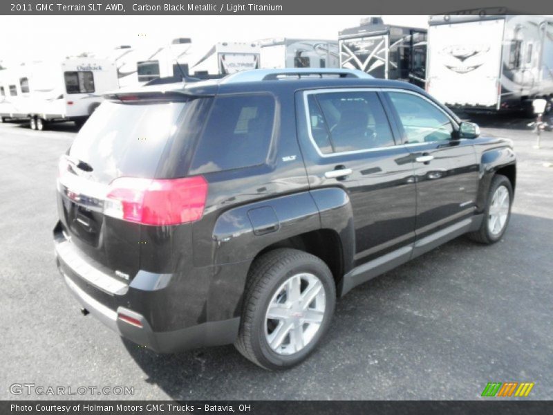 Carbon Black Metallic / Light Titanium 2011 GMC Terrain SLT AWD
