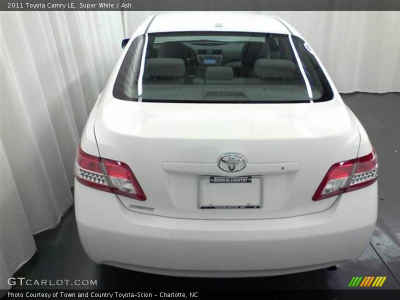 Super White / Ash 2011 Toyota Camry LE