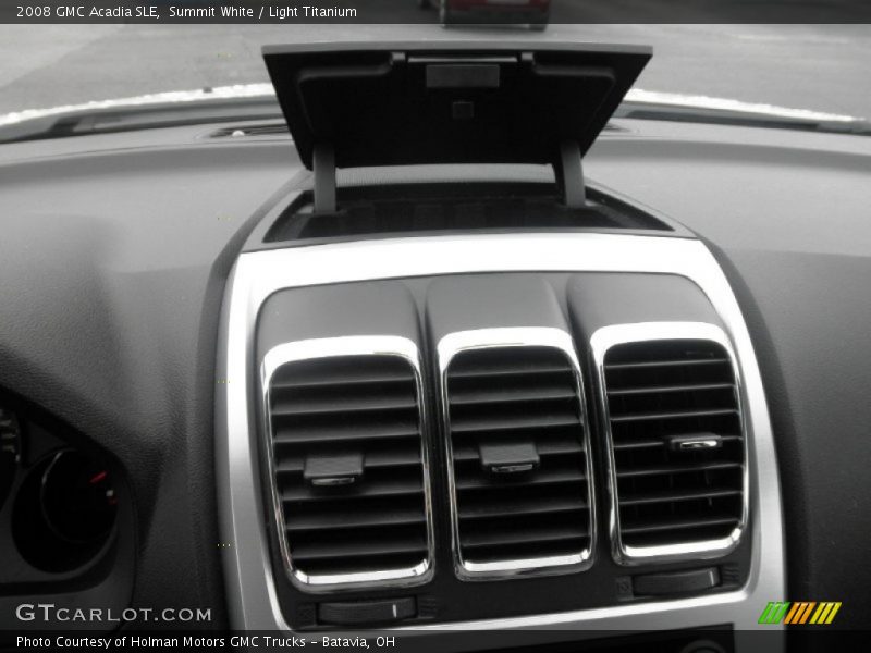 Summit White / Light Titanium 2008 GMC Acadia SLE