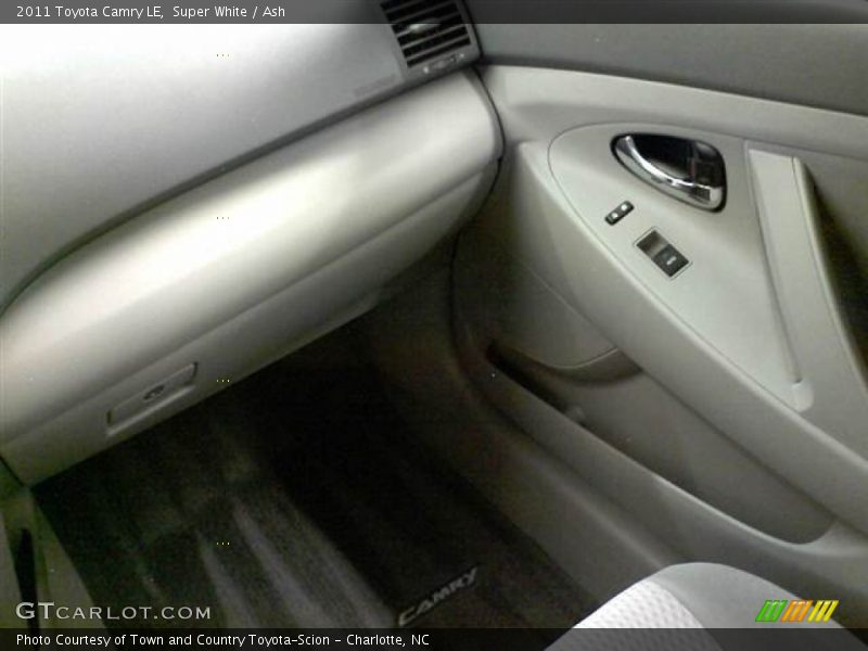 Super White / Ash 2011 Toyota Camry LE