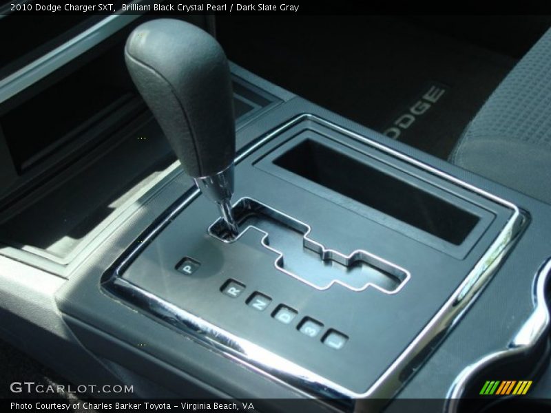 Brilliant Black Crystal Pearl / Dark Slate Gray 2010 Dodge Charger SXT