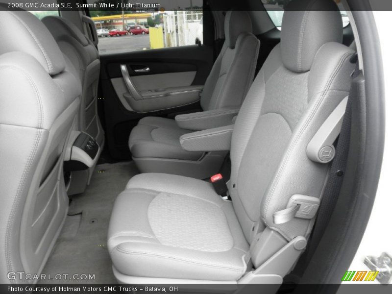 Summit White / Light Titanium 2008 GMC Acadia SLE