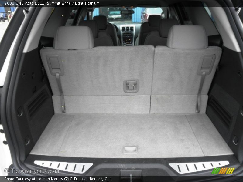 Summit White / Light Titanium 2008 GMC Acadia SLE