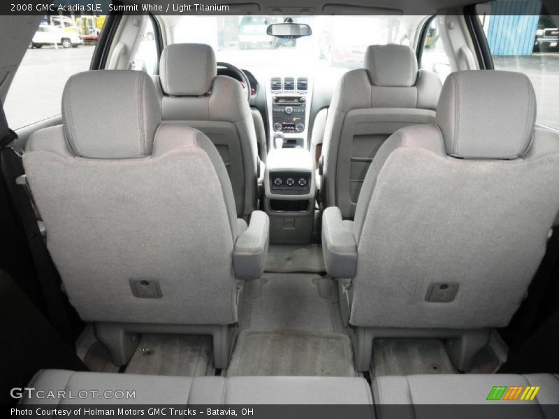 Summit White / Light Titanium 2008 GMC Acadia SLE