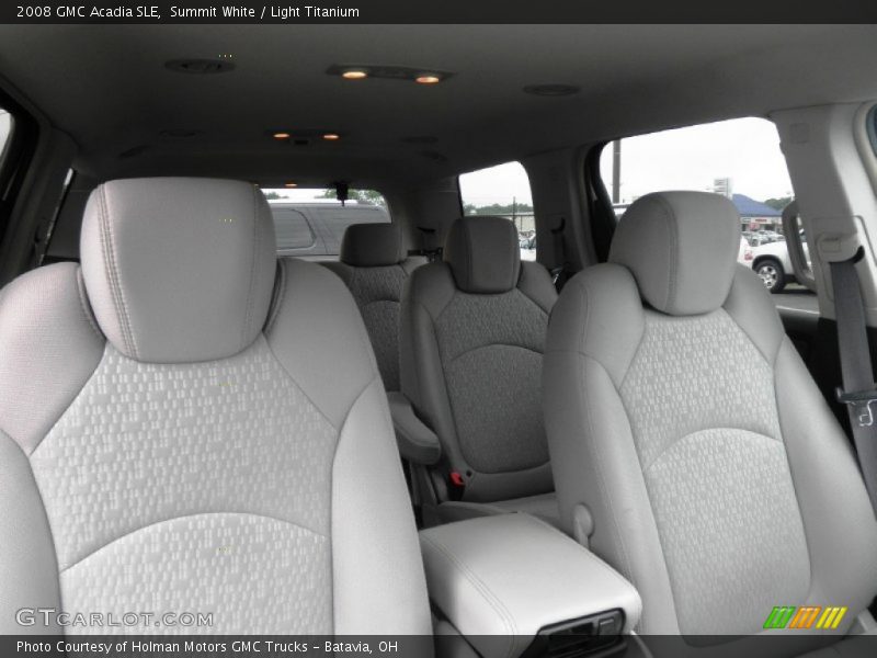 Summit White / Light Titanium 2008 GMC Acadia SLE