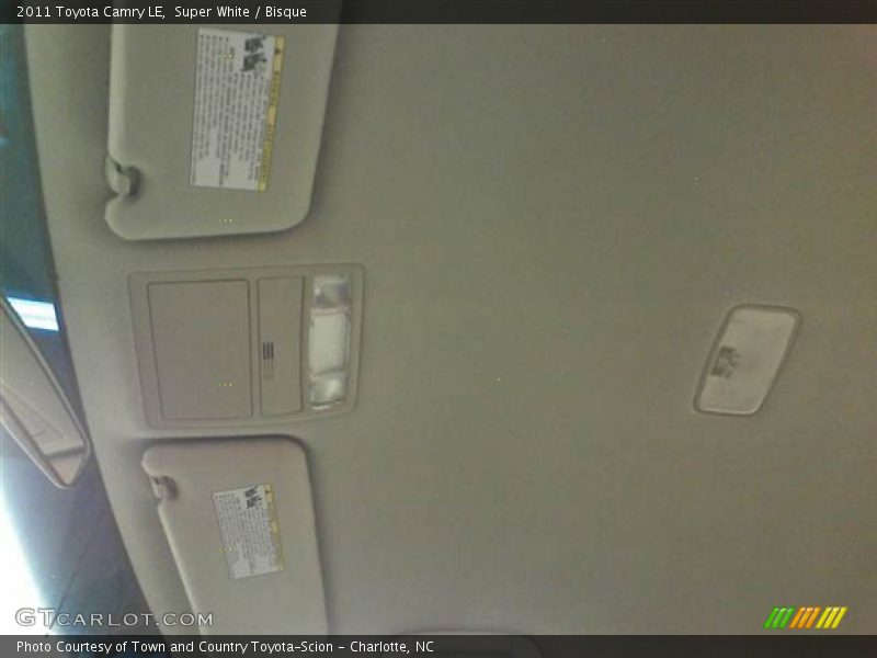 Super White / Bisque 2011 Toyota Camry LE