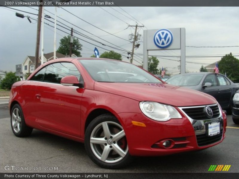  2007 Eos 2.0T Paprika Red Metallic
