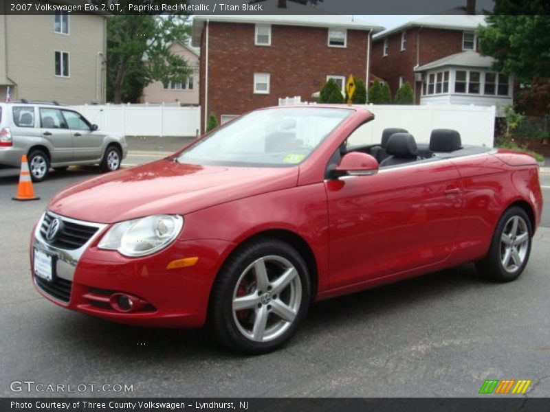 Front 3/4 View of 2007 Eos 2.0T