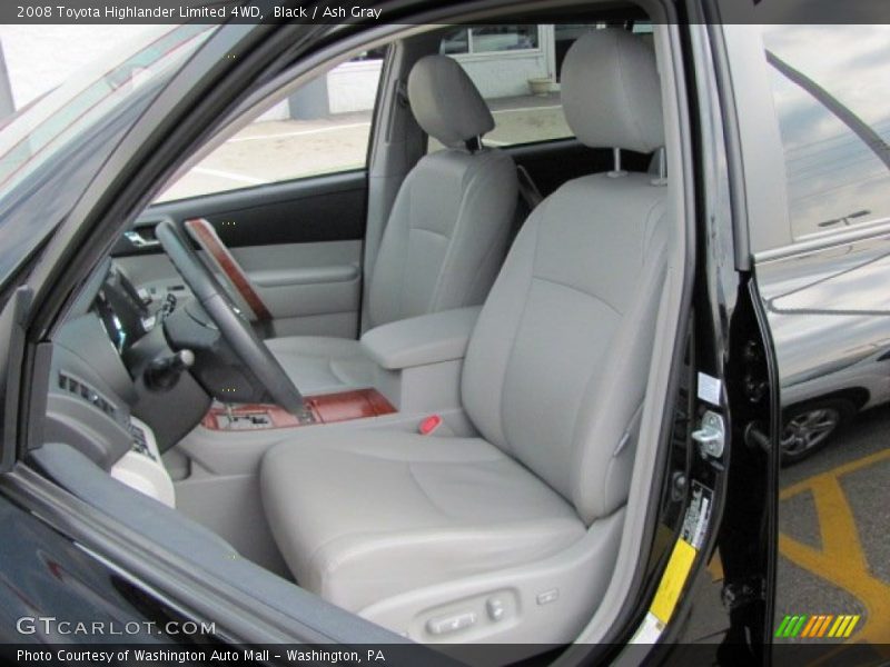 Black / Ash Gray 2008 Toyota Highlander Limited 4WD