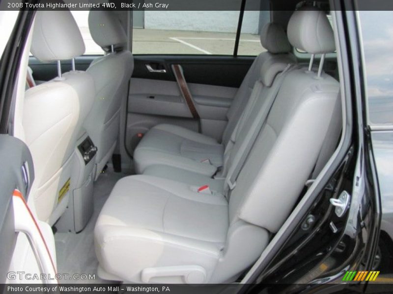 Black / Ash Gray 2008 Toyota Highlander Limited 4WD
