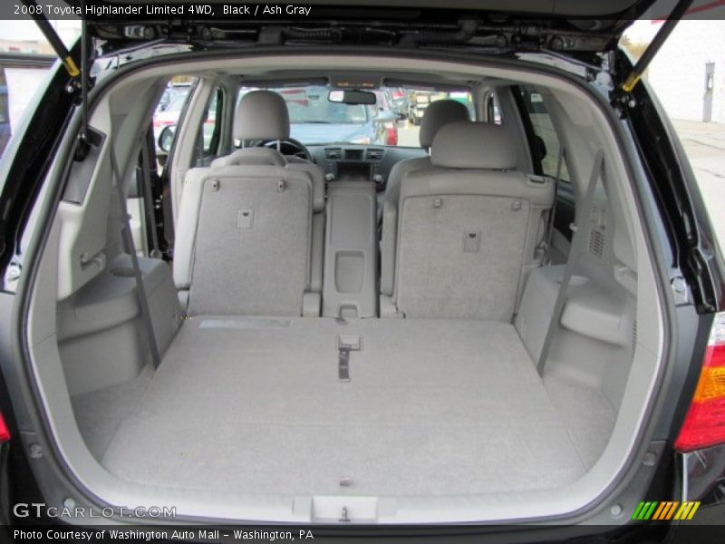 Black / Ash Gray 2008 Toyota Highlander Limited 4WD