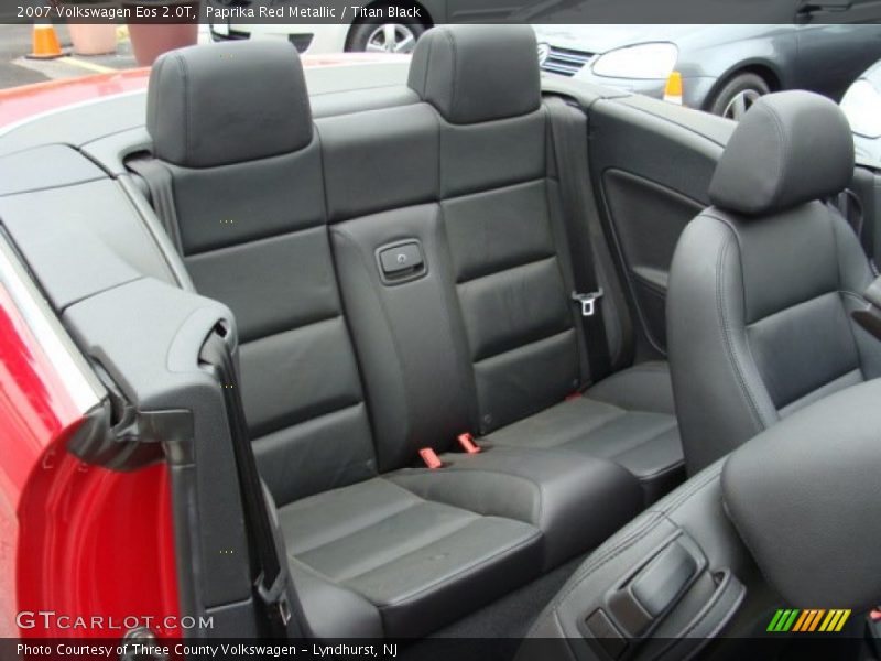  2007 Eos 2.0T Titan Black Interior