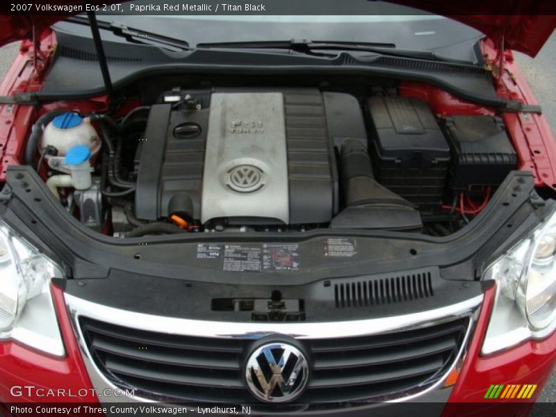 Paprika Red Metallic / Titan Black 2007 Volkswagen Eos 2.0T