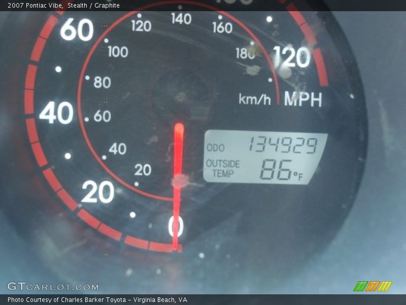Stealth / Graphite 2007 Pontiac Vibe
