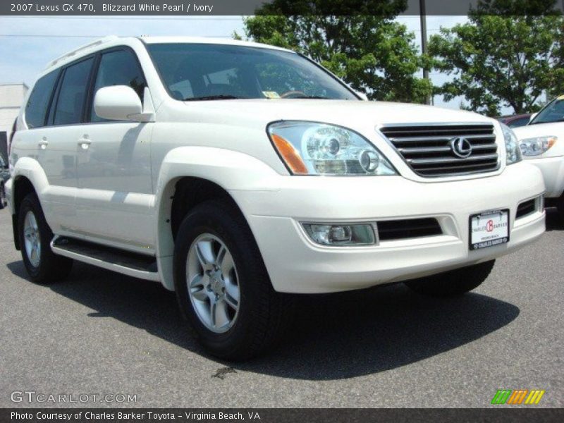 Blizzard White Pearl / Ivory 2007 Lexus GX 470