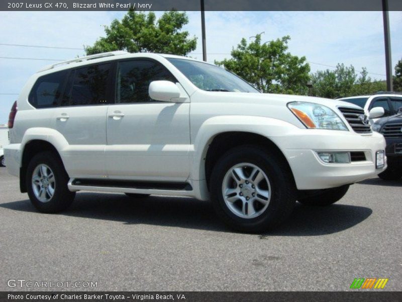 Blizzard White Pearl / Ivory 2007 Lexus GX 470