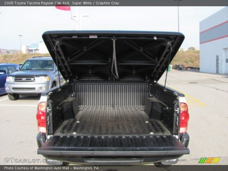 Super White / Graphite Gray 2008 Toyota Tacoma Regular Cab 4x4