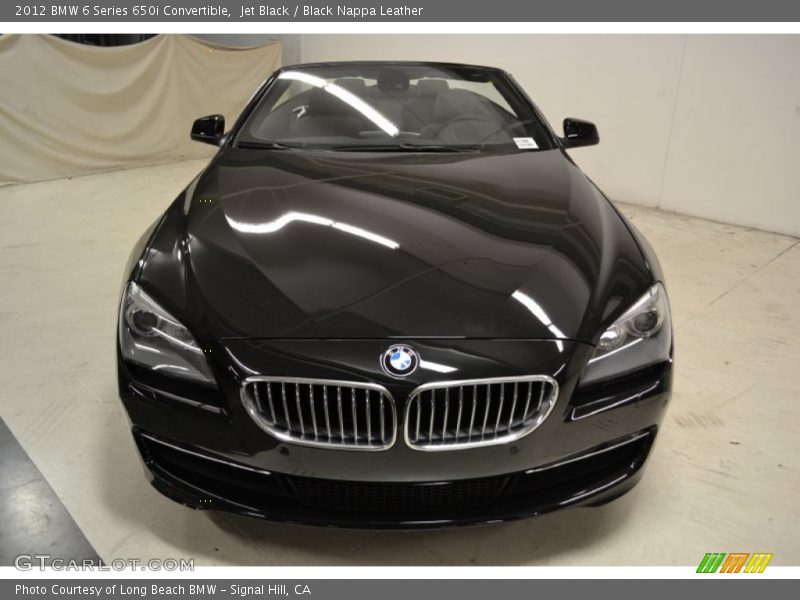  2012 6 Series 650i Convertible Jet Black
