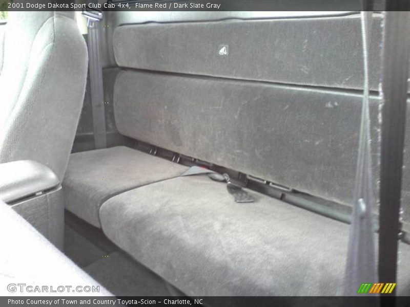 Flame Red / Dark Slate Gray 2001 Dodge Dakota Sport Club Cab 4x4