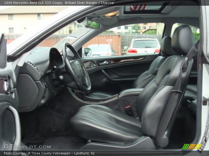  1999 CLK 320 Coupe Charcoal Interior