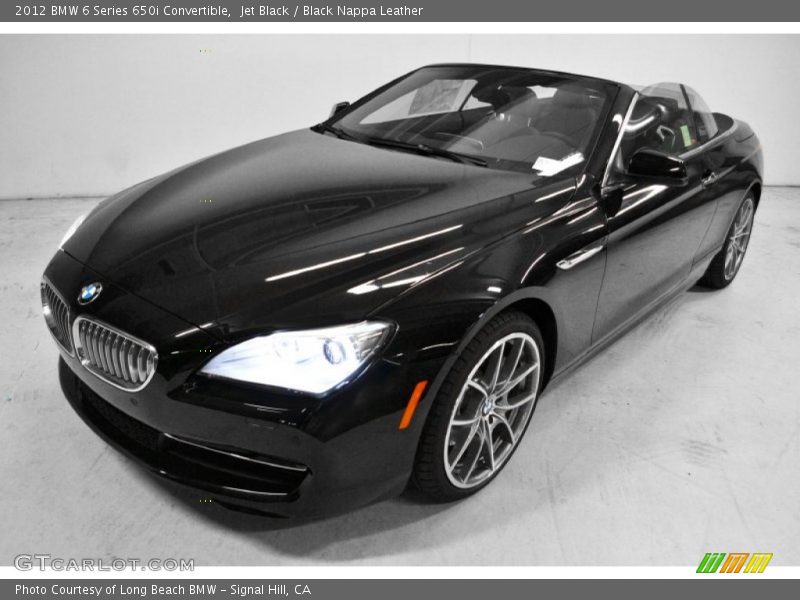 Front 3/4 View of 2012 6 Series 650i Convertible