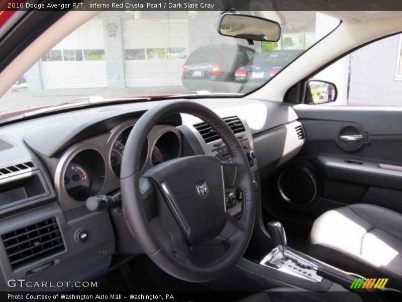 Inferno Red Crystal Pearl / Dark Slate Gray 2010 Dodge Avenger R/T