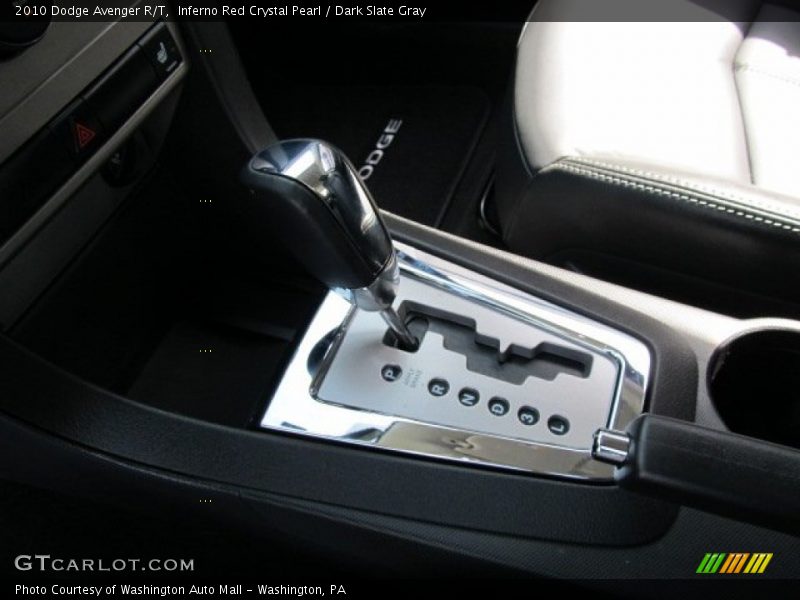 Inferno Red Crystal Pearl / Dark Slate Gray 2010 Dodge Avenger R/T