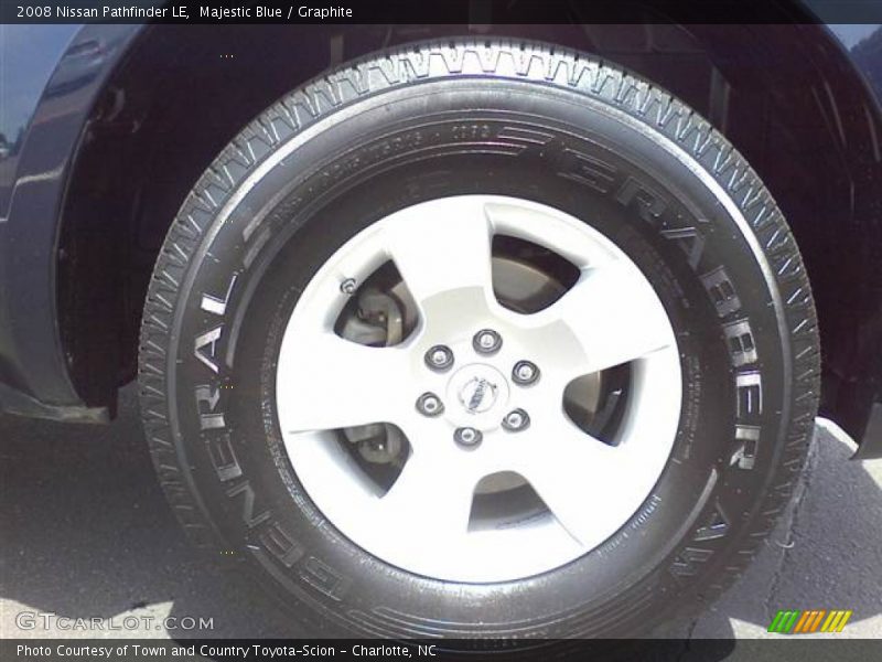 Majestic Blue / Graphite 2008 Nissan Pathfinder LE