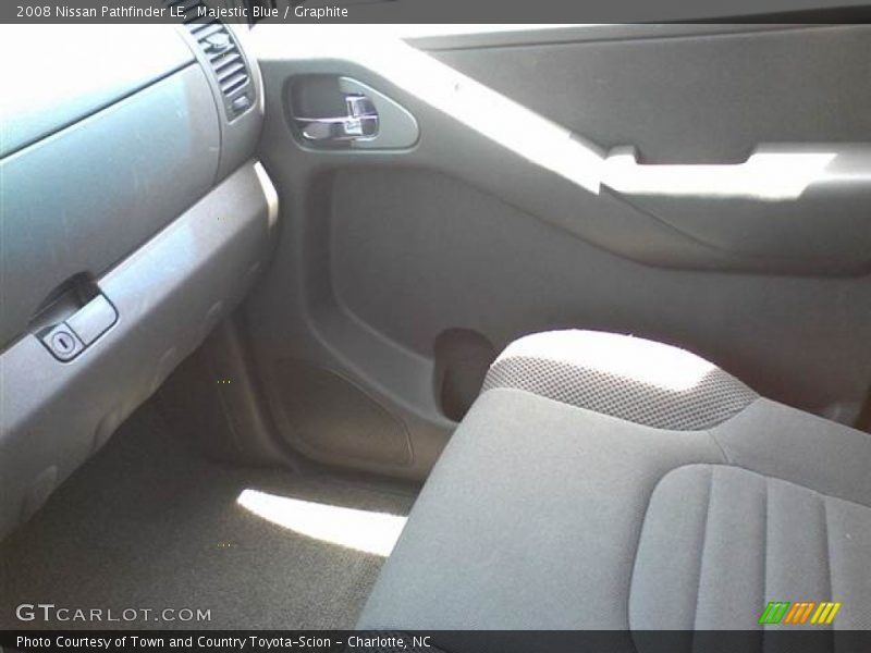Majestic Blue / Graphite 2008 Nissan Pathfinder LE