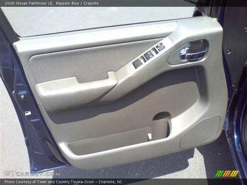 Majestic Blue / Graphite 2008 Nissan Pathfinder LE