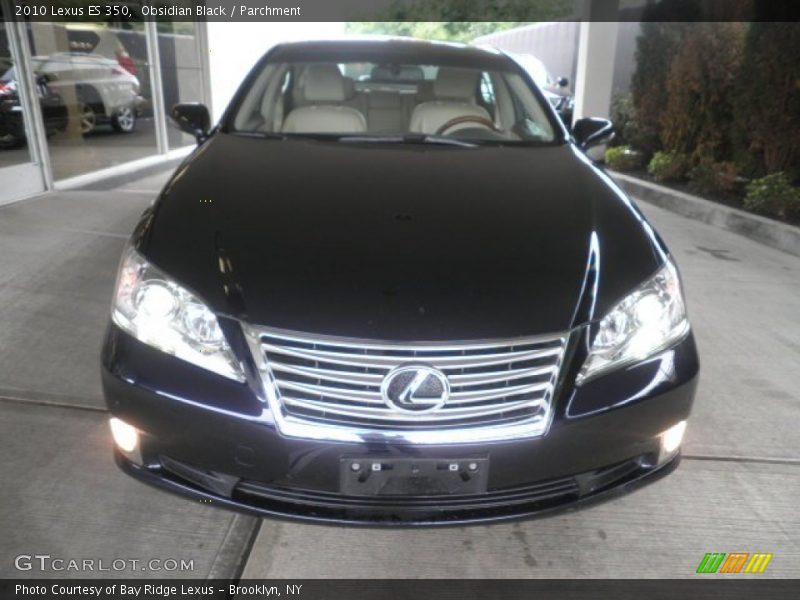 Obsidian Black / Parchment 2010 Lexus ES 350
