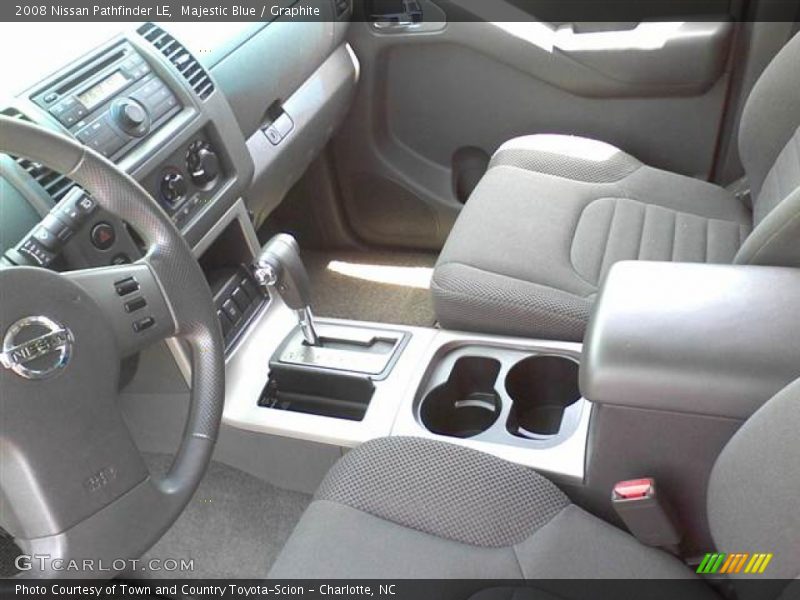 Majestic Blue / Graphite 2008 Nissan Pathfinder LE