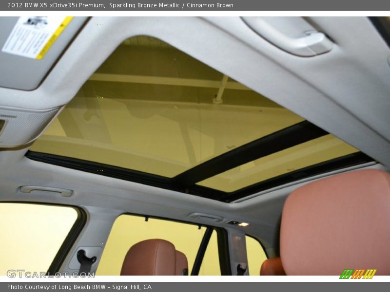 Sunroof of 2012 X5 xDrive35i Premium