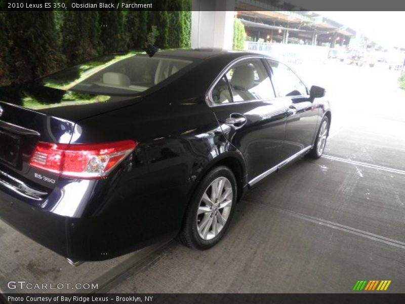 Obsidian Black / Parchment 2010 Lexus ES 350