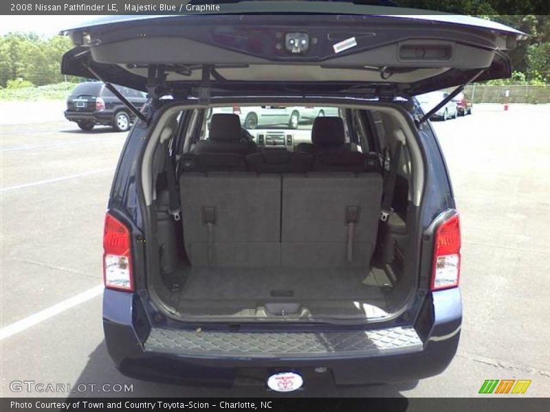 Majestic Blue / Graphite 2008 Nissan Pathfinder LE