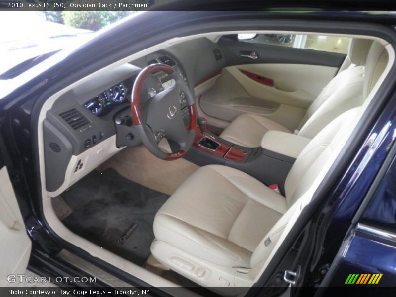 Obsidian Black / Parchment 2010 Lexus ES 350