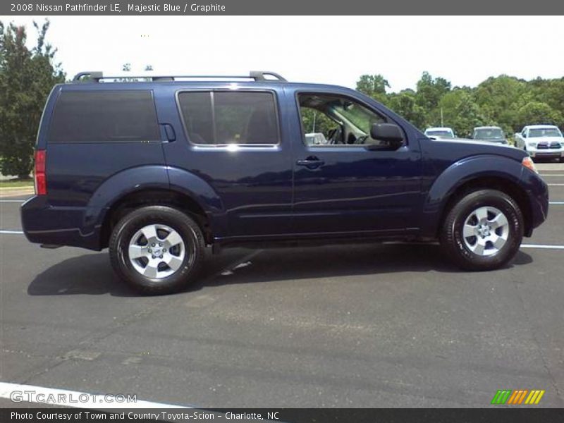 Majestic Blue / Graphite 2008 Nissan Pathfinder LE
