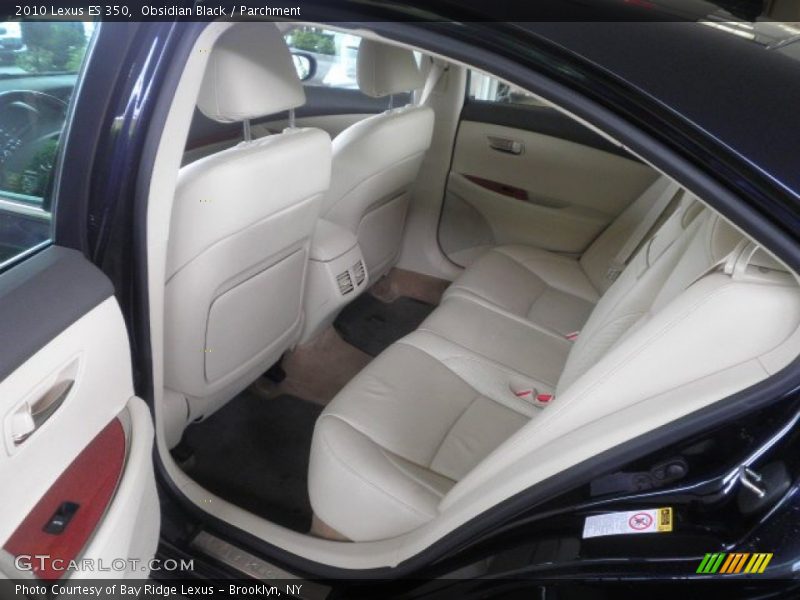 Obsidian Black / Parchment 2010 Lexus ES 350