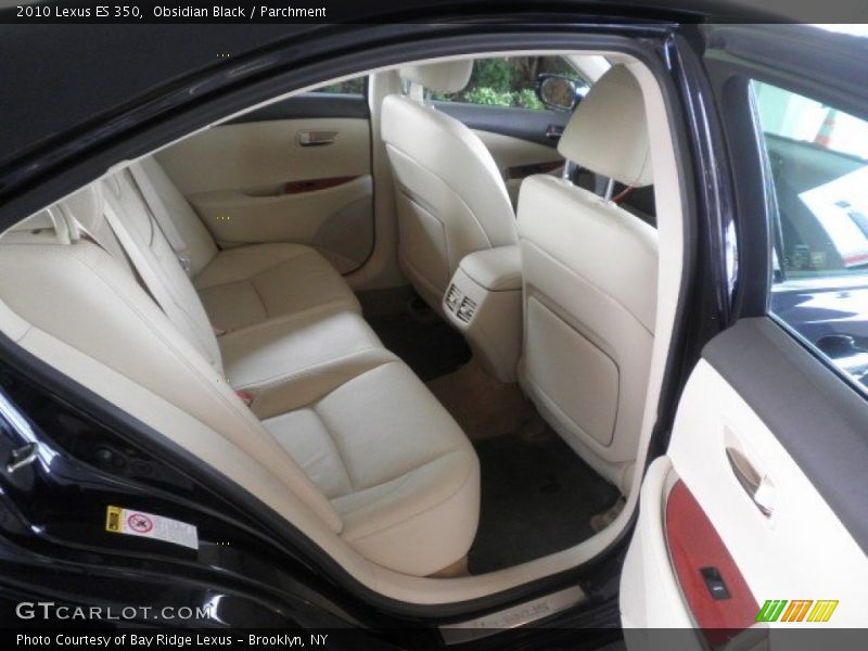 Obsidian Black / Parchment 2010 Lexus ES 350