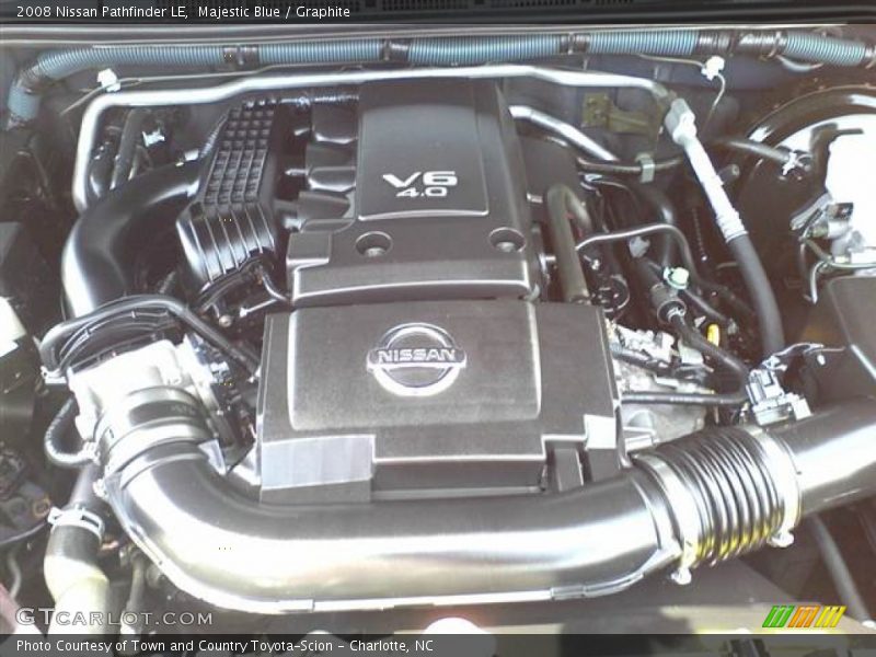 Majestic Blue / Graphite 2008 Nissan Pathfinder LE
