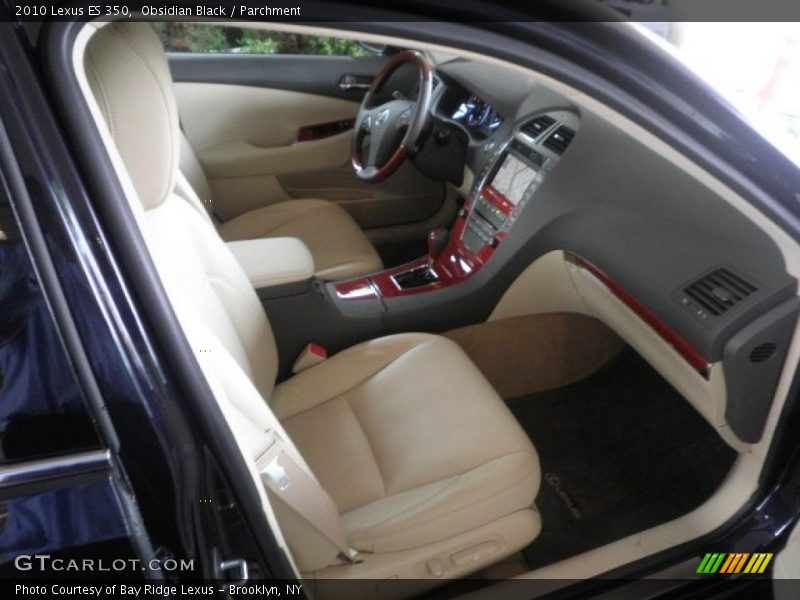Obsidian Black / Parchment 2010 Lexus ES 350