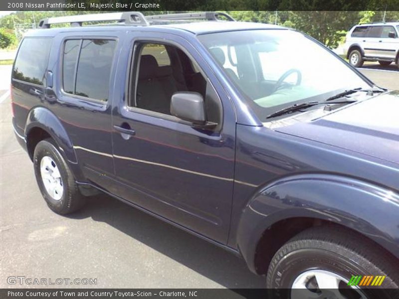 Majestic Blue / Graphite 2008 Nissan Pathfinder LE