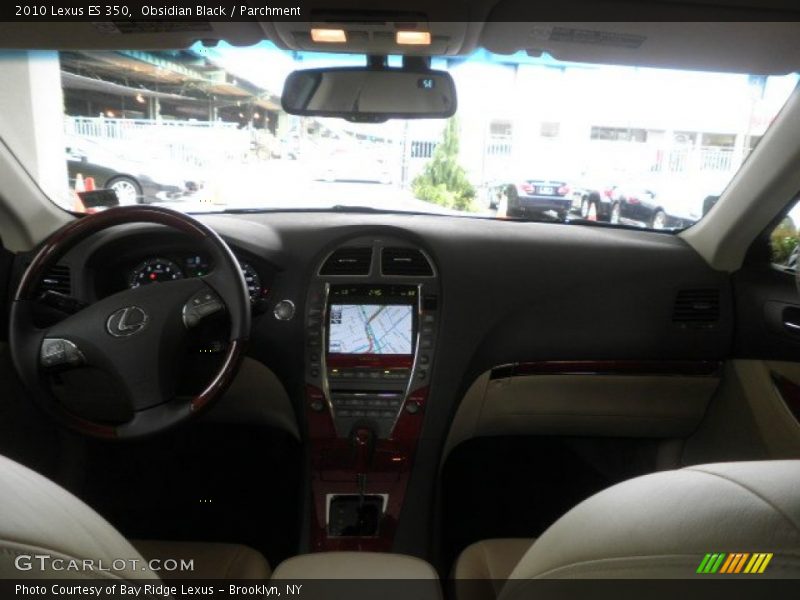 Obsidian Black / Parchment 2010 Lexus ES 350