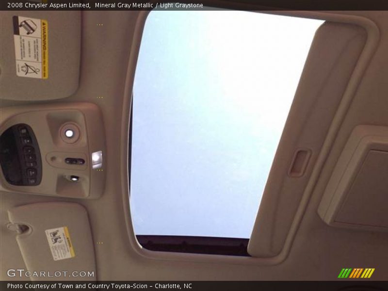 Mineral Gray Metallic / Light Graystone 2008 Chrysler Aspen Limited