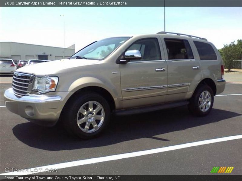 Mineral Gray Metallic / Light Graystone 2008 Chrysler Aspen Limited