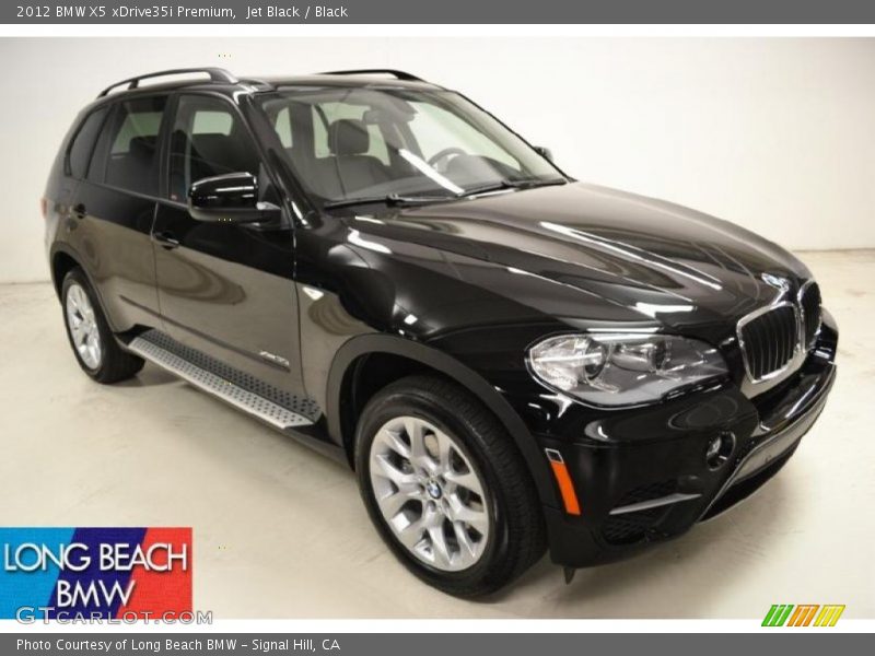 Jet Black / Black 2012 BMW X5 xDrive35i Premium