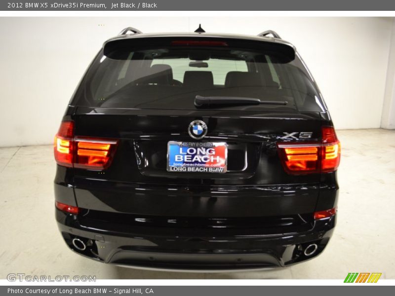 Jet Black / Black 2012 BMW X5 xDrive35i Premium