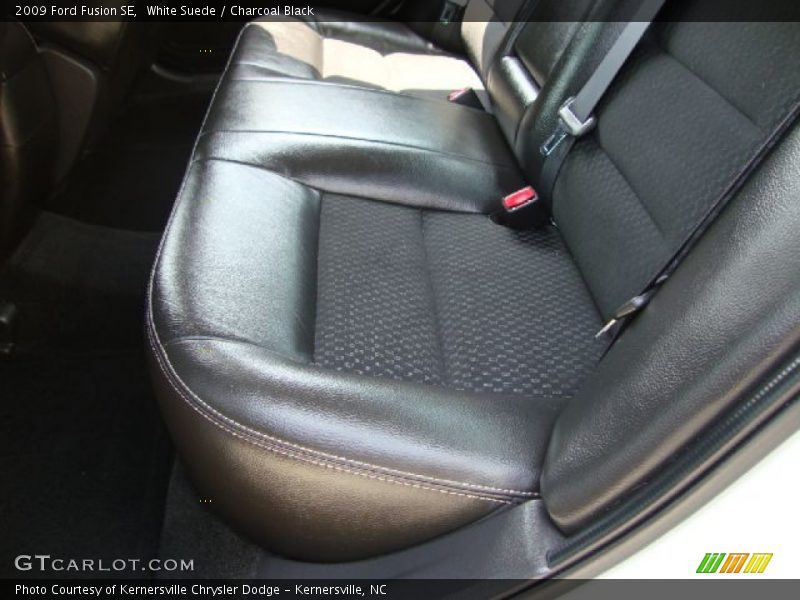 White Suede / Charcoal Black 2009 Ford Fusion SE